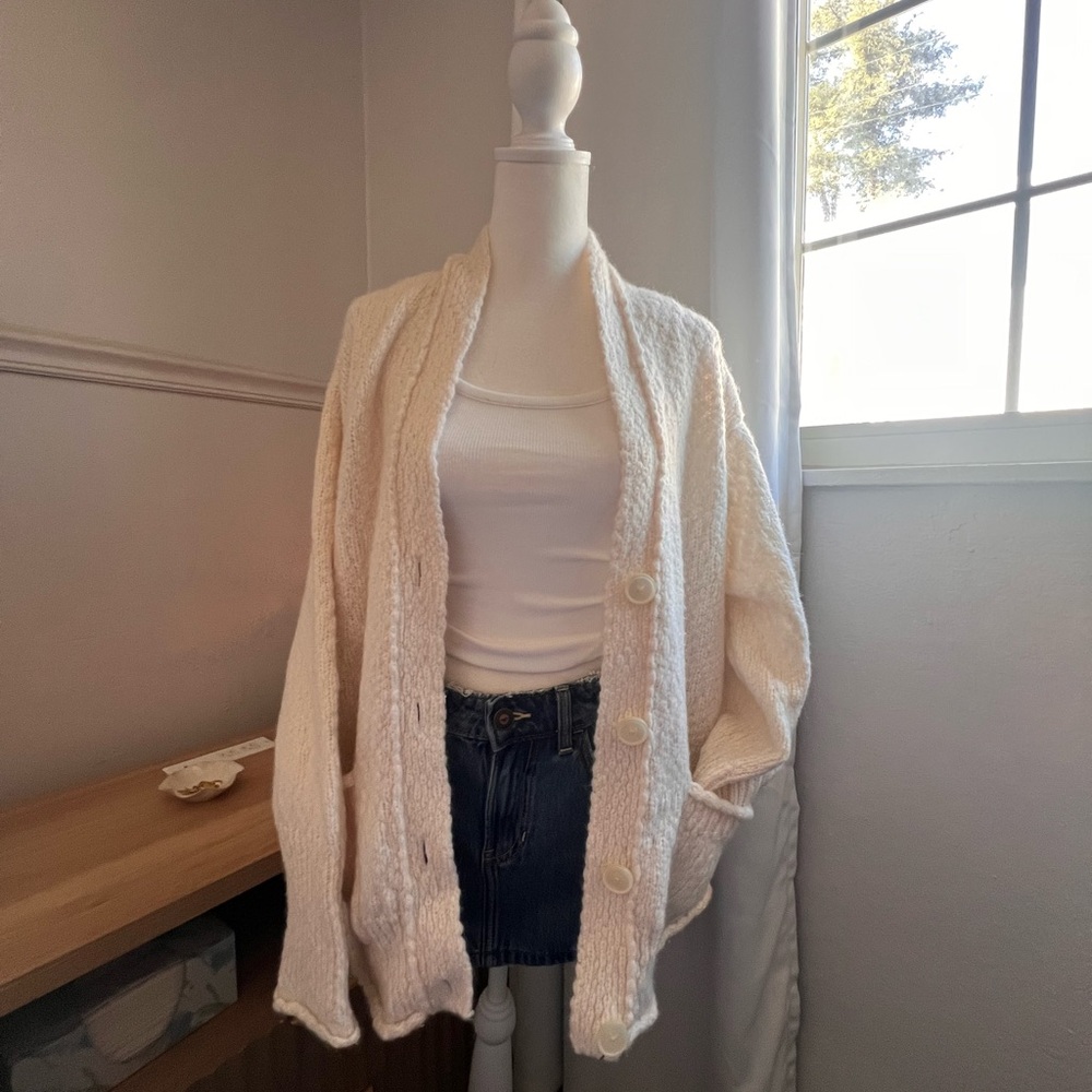 J. Crew Cream Women's Cardigan